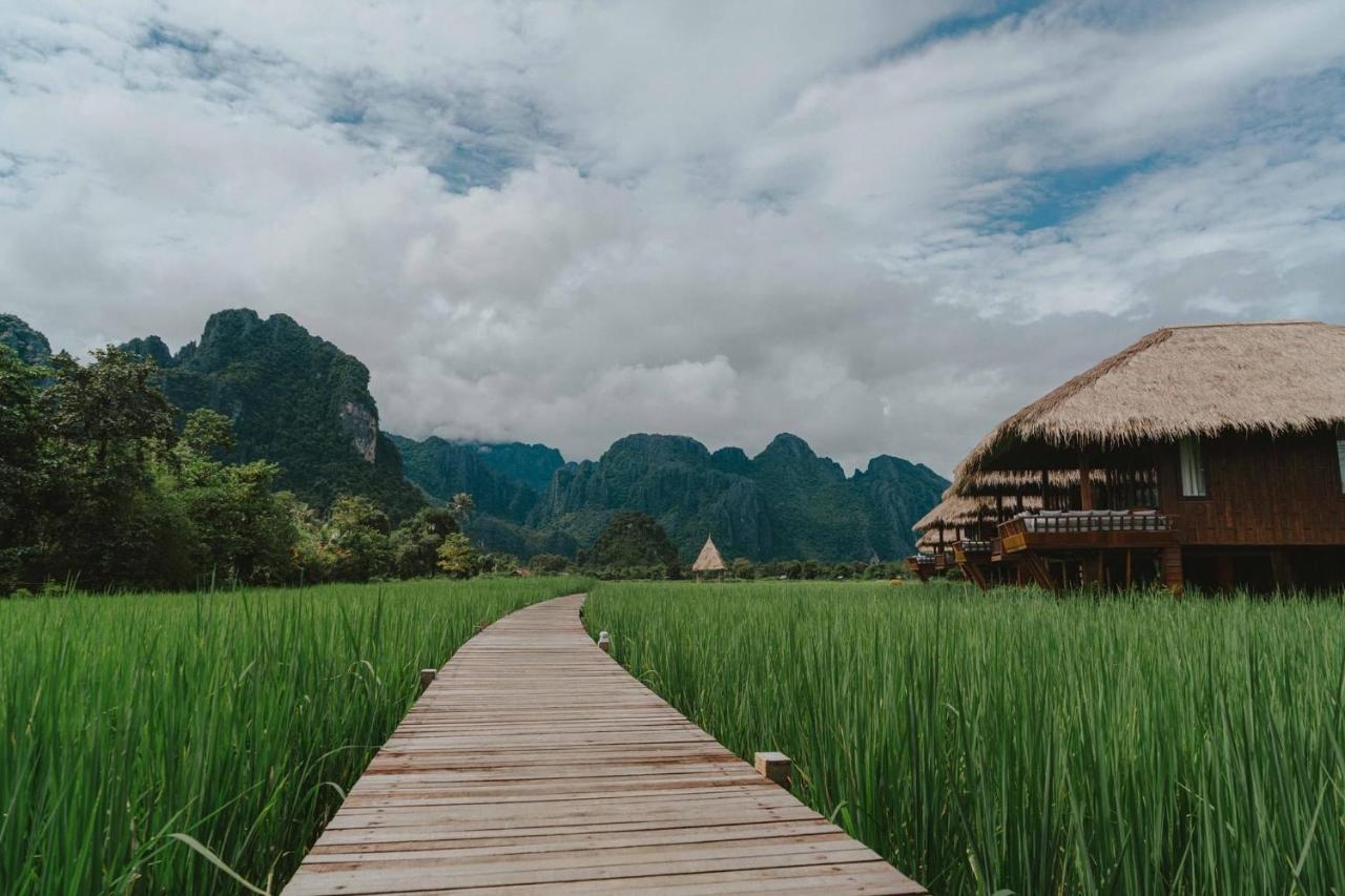 Viengtara Vangvieng Resort Vang Vieng Exterior foto