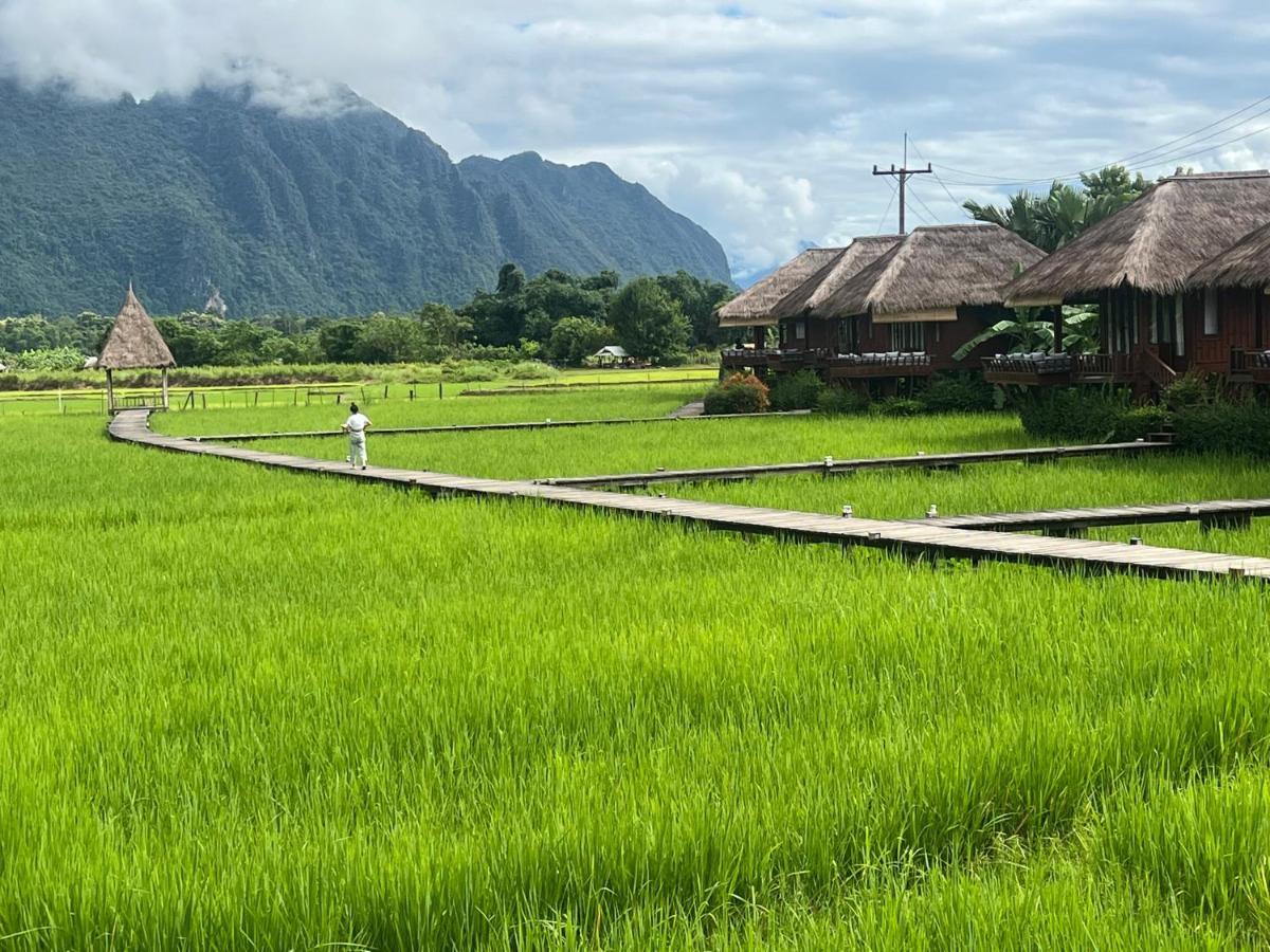 Viengtara Vangvieng Resort Vang Vieng Exterior foto