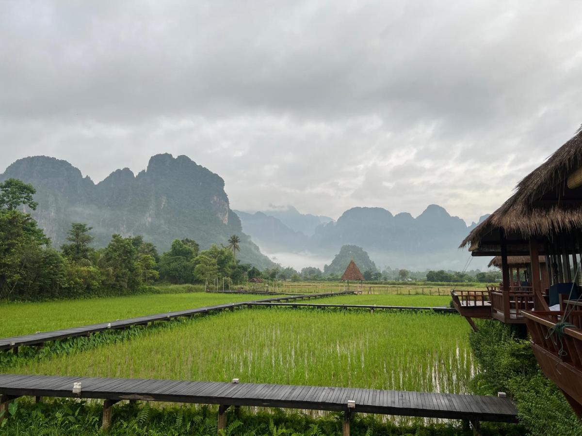 Viengtara Vangvieng Resort Vang Vieng Exterior foto