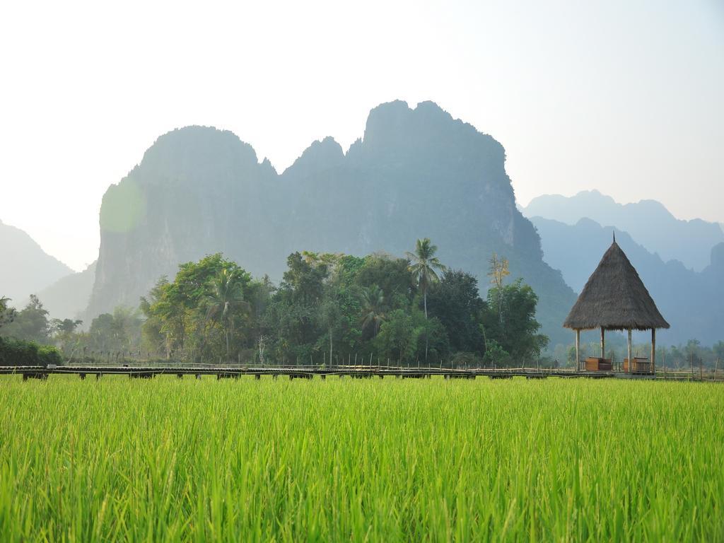 Viengtara Vangvieng Resort Vang Vieng Exterior foto
