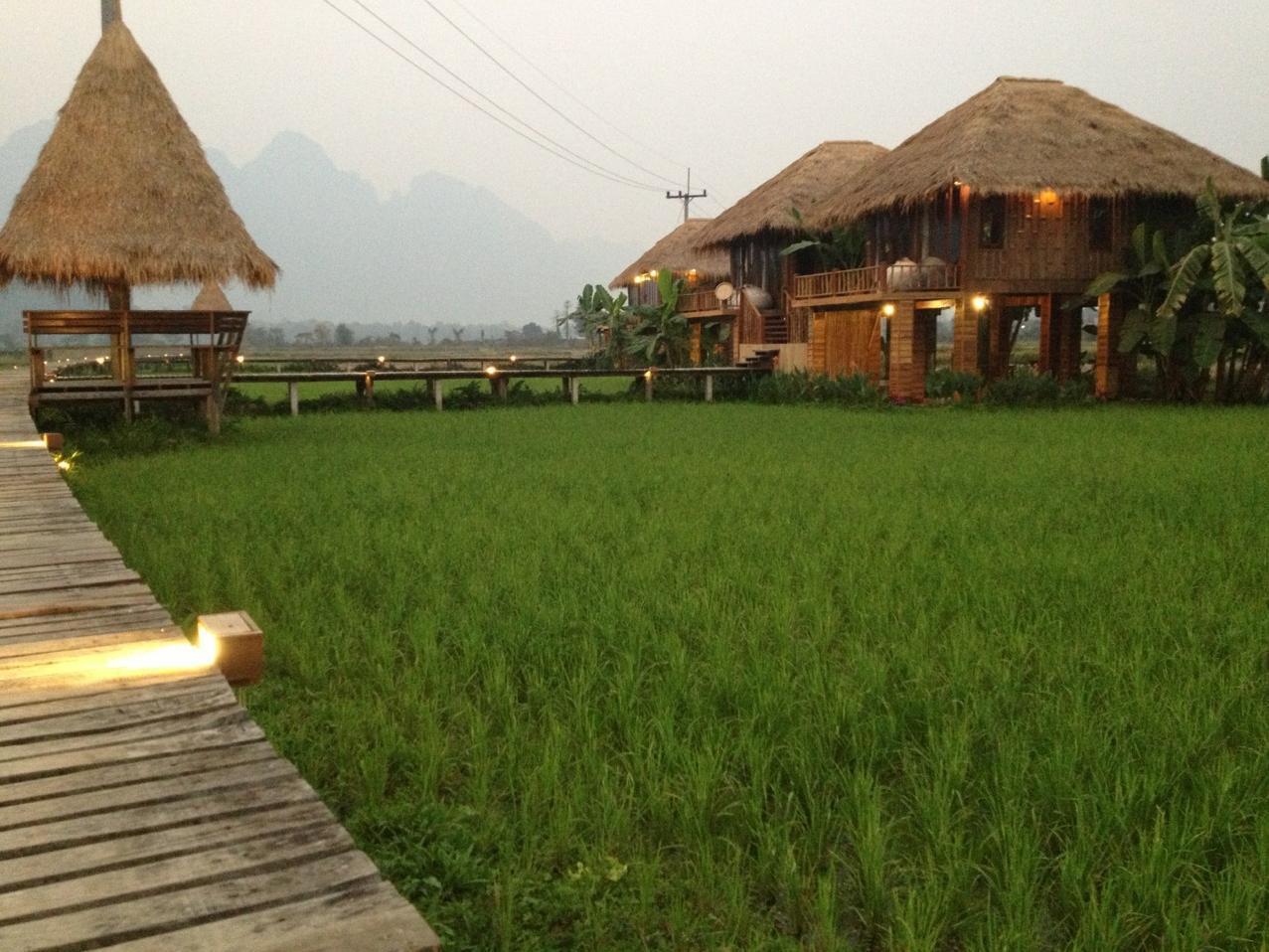Viengtara Vangvieng Resort Vang Vieng Exterior foto