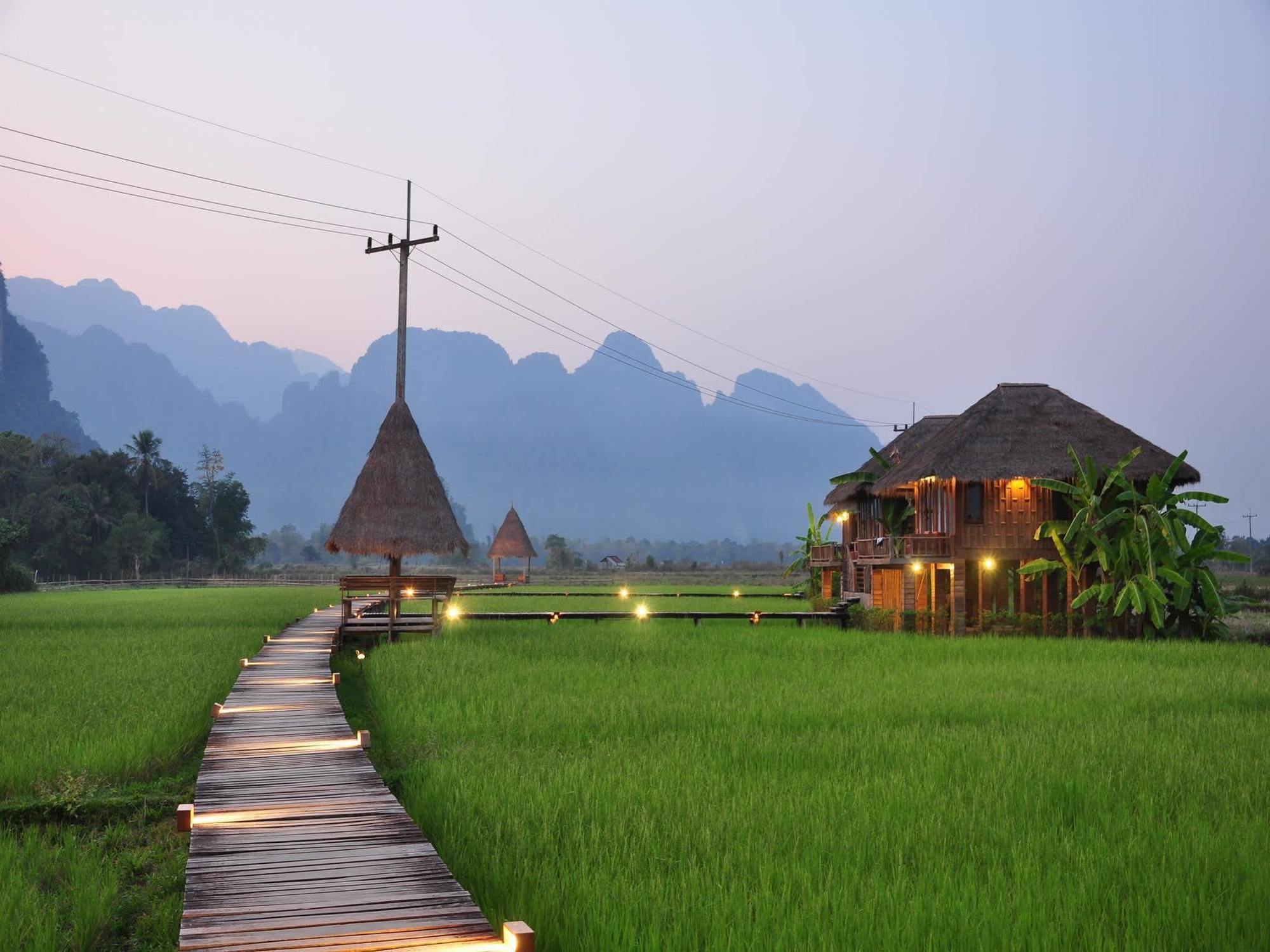 Viengtara Vangvieng Resort Vang Vieng Exterior foto